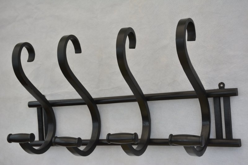 Ebonised Bentwood Coat Rack Coat Hooks - Image 12